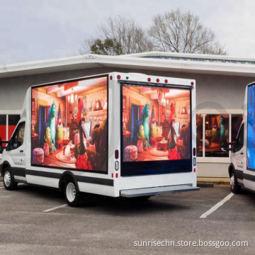 IP65 Rated P6P4.8 Full Color High Brightness Mobile Billboard Truck LED Advertising Solution